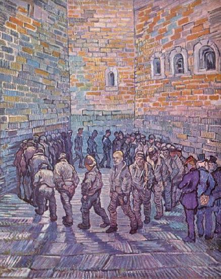 Vincent Van Gogh The Round of the Prisoners